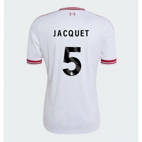 Stroje piłkarskie Liverpool Jeremy Jacquet #5 Koszulka Wyjazdowej 2026-27 Krótki Rękaw
